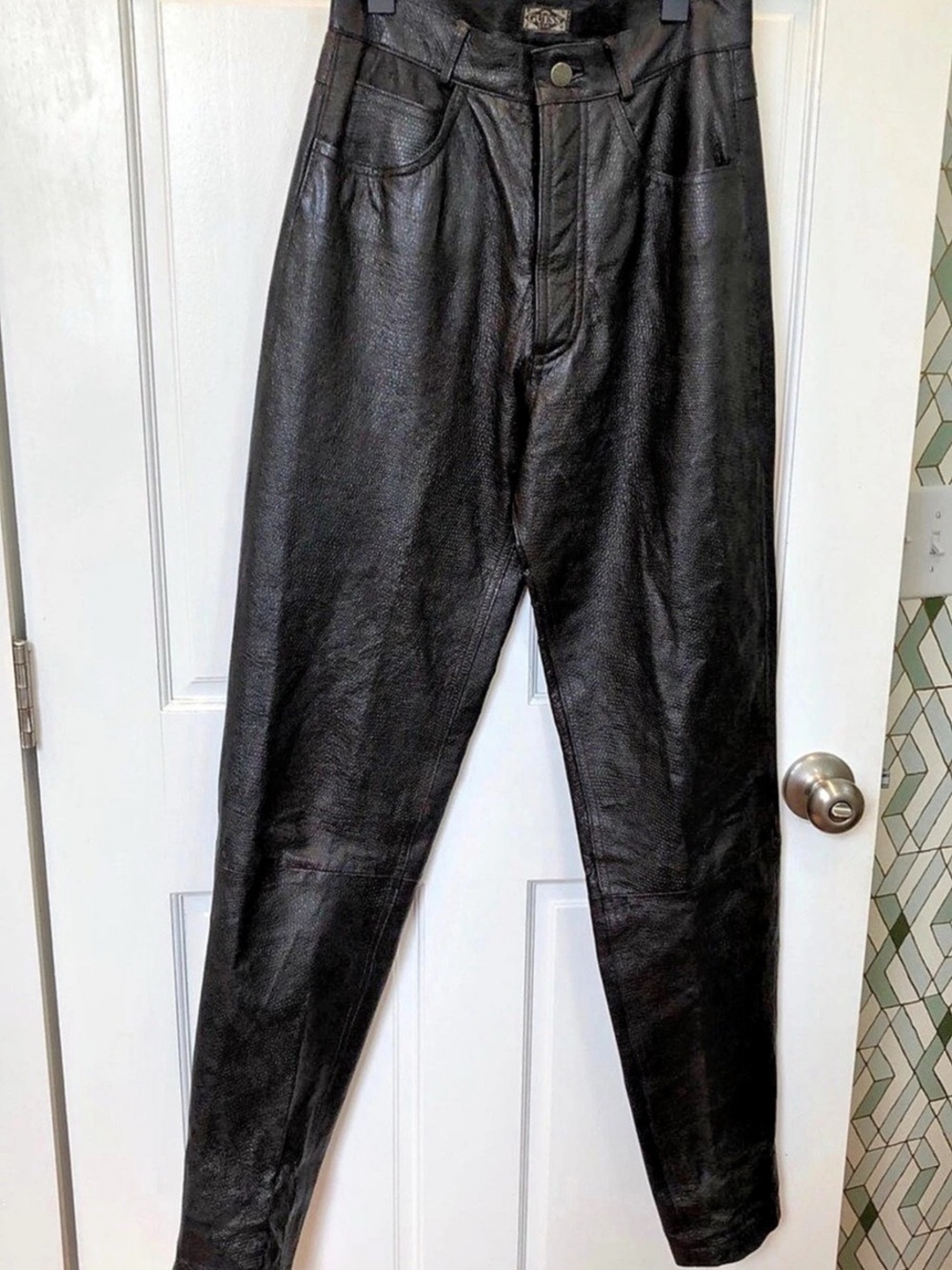 GUESS Women's Leather Pants